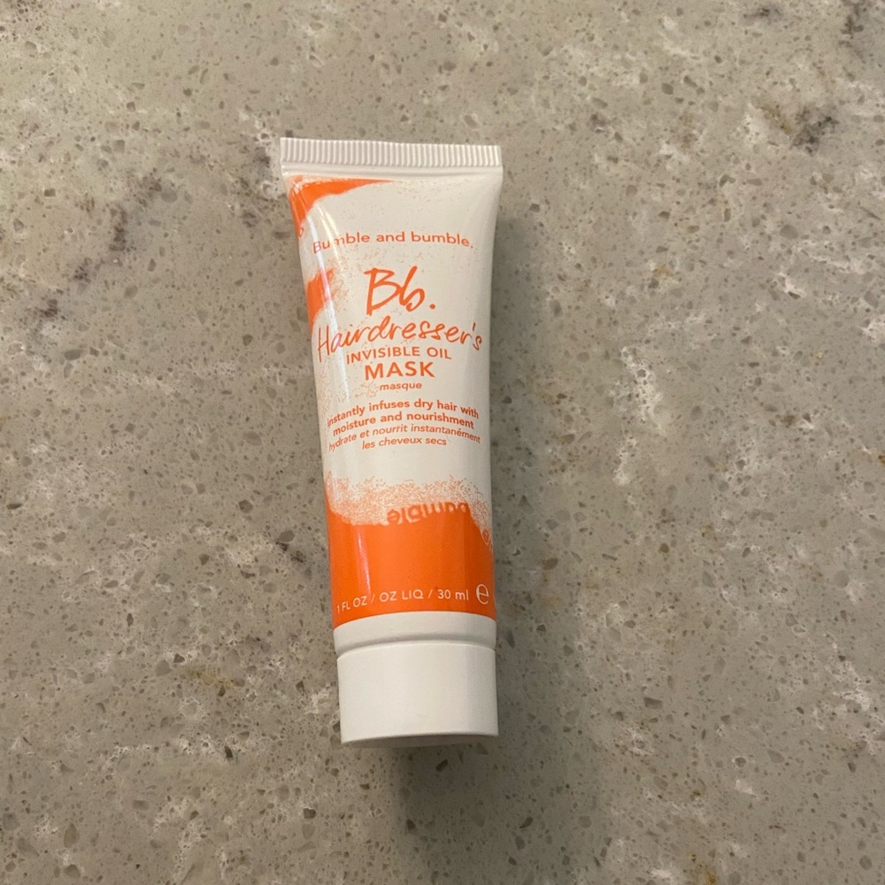 Travel size Bumble and Bumble Hair Oil Mask